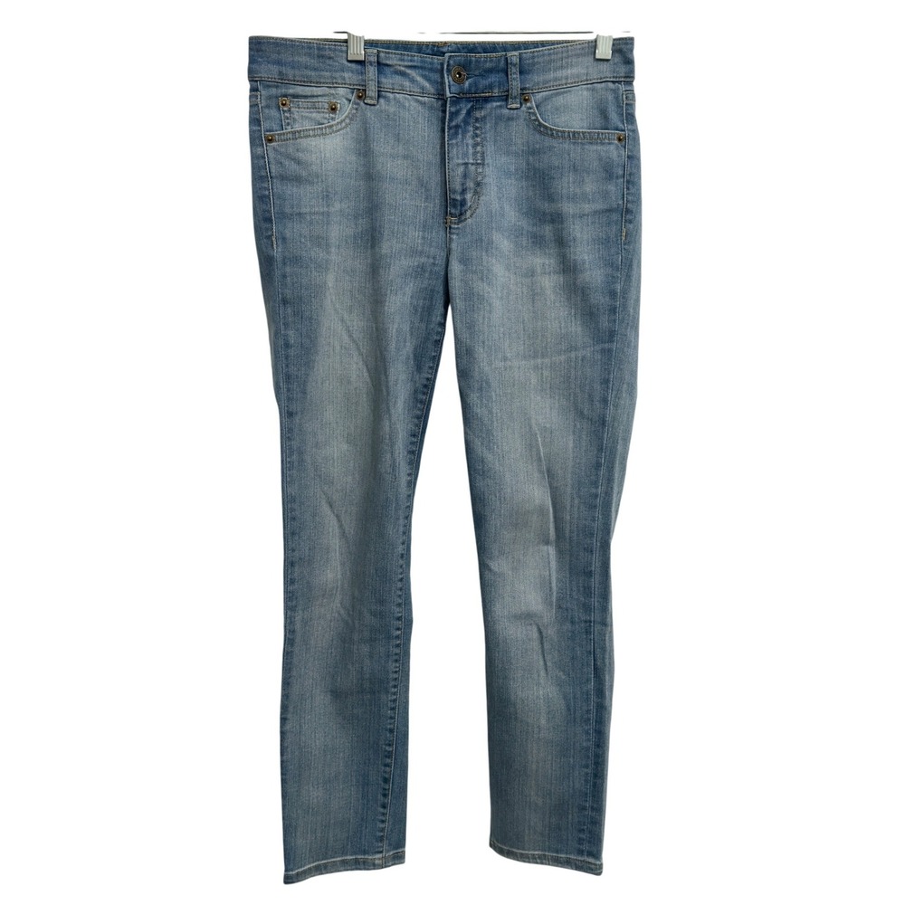 Lauren Ralph Lauren Slim Jeans Womens 2 Light Wash Blue Stretch Denim Preppy